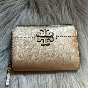 Tory Burch, Gold Wallet